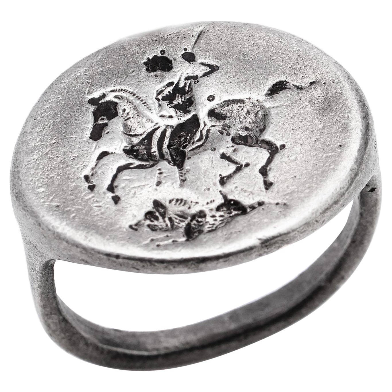Ancient 3rd Century AD Roman Empire Jasper Good Luck Intaglio Ring at ...