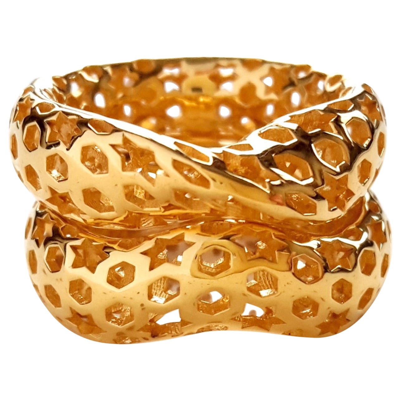 Vestiges Duo Rings 18k Yellow Gold