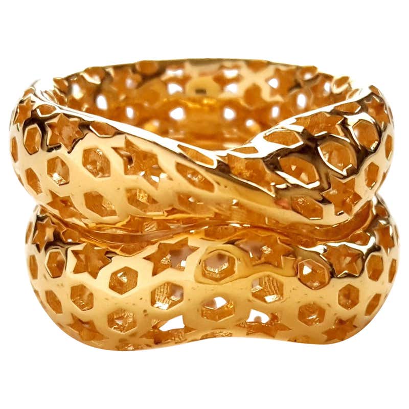 Customizable Duo Column Crown Ring For Sale at 1stDibs | column ring ...