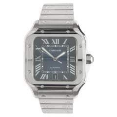 Cartier Stainless Steel Santos Large