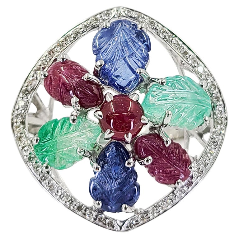 Tutti Shadow Ring Gold