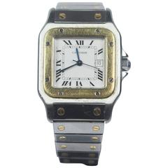 Cartier Santos Multi Metal Automatic Watch 