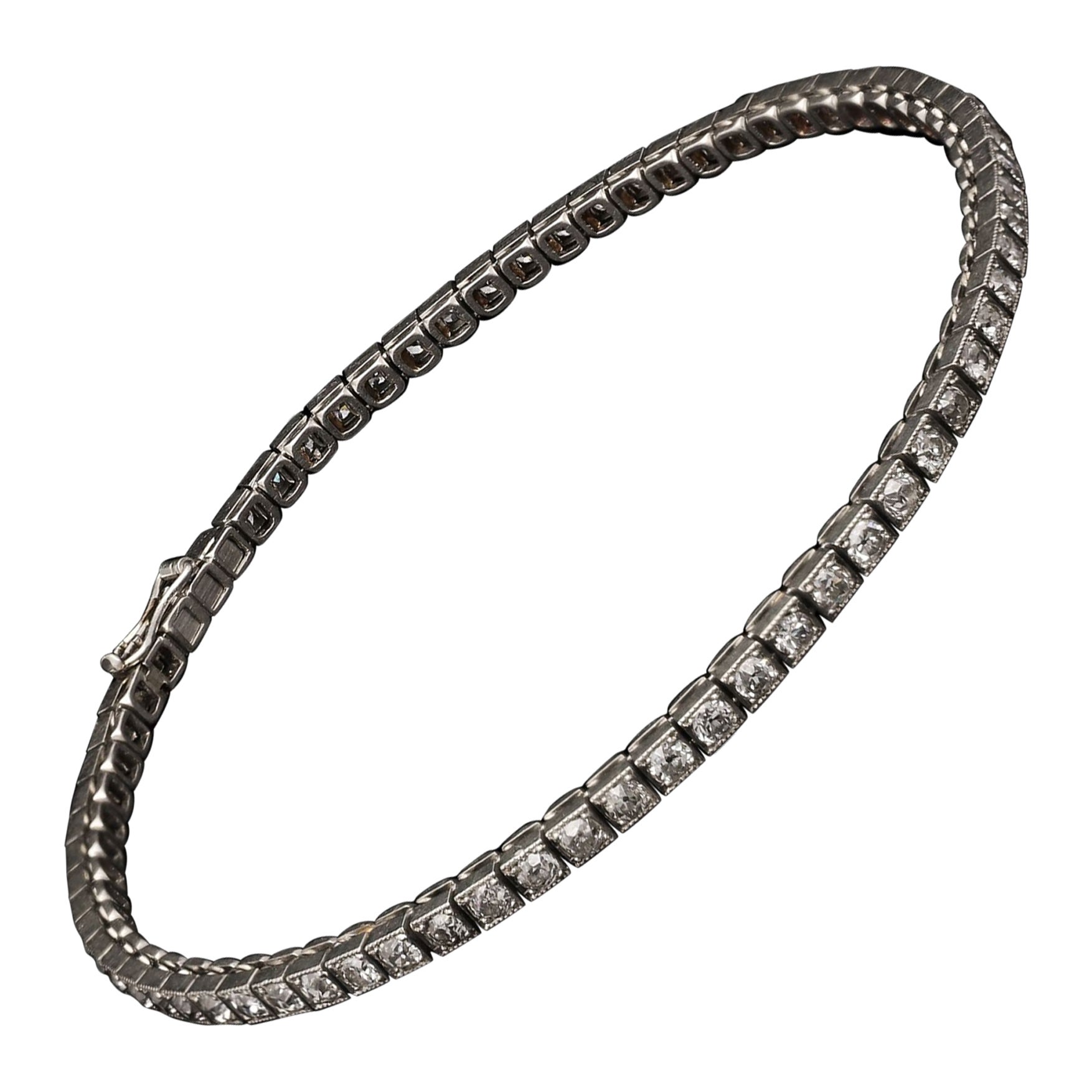 Cartier Tennis Bracelets - 17 For Sale 