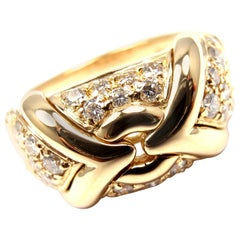 Bulgari Diamant-Gold-Bandring