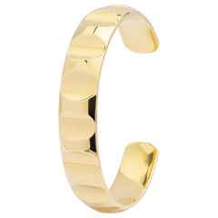 18 Karat Gold, Paloma Picasso For Tiffany & Co 'Groove' Cuff