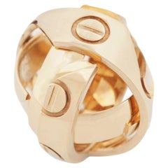 Cartier Astro Love Ring Yellow Gold 51 US 5.5 1999 Limited Edition