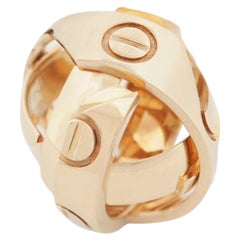 Cartier Astro Love Ring Gelbgold 51 US 5.5 1999 Limitierte Auflage