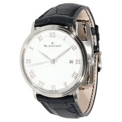 Blancpain Villaret 6651-1127-55B Orologio da uomo in acciaio inossidabile