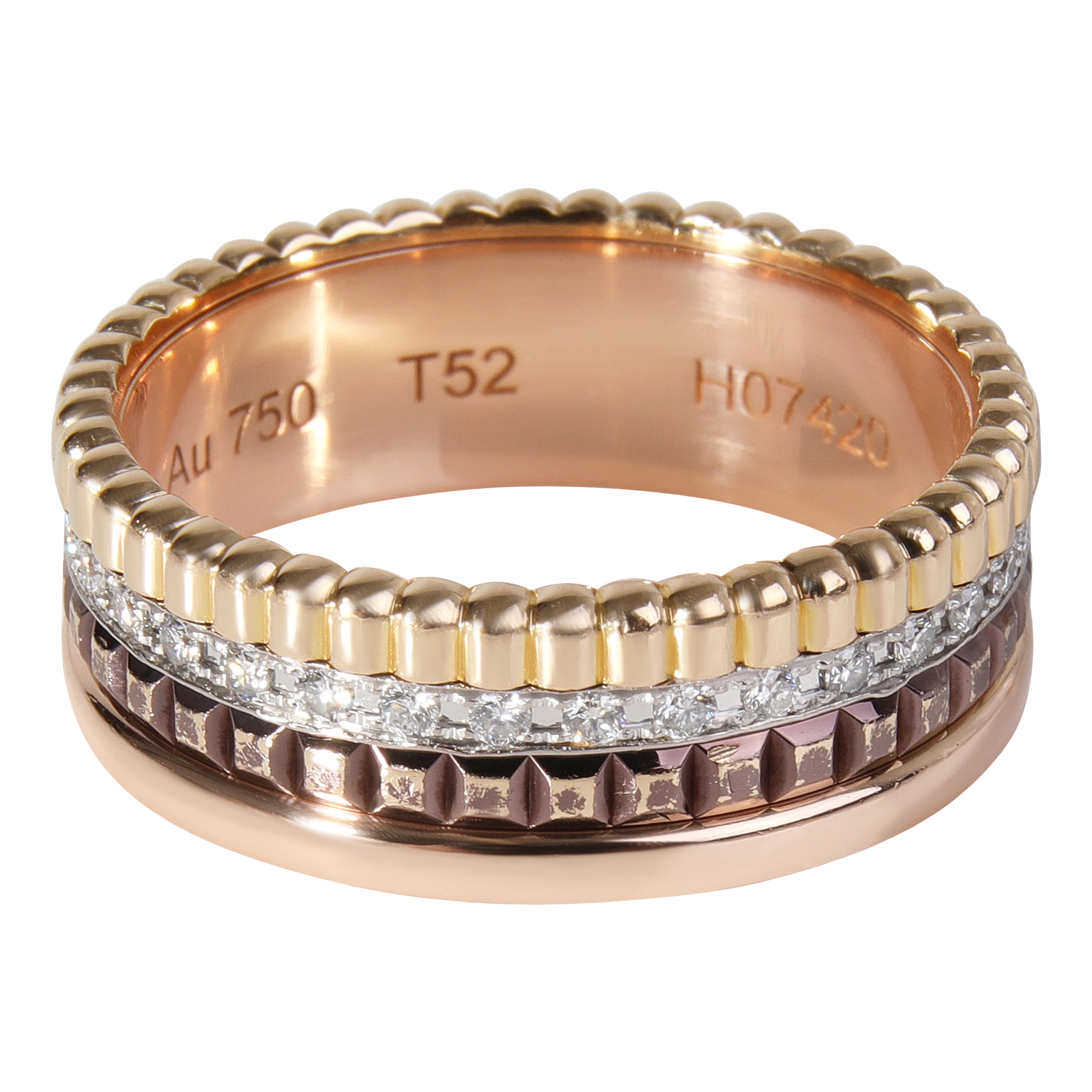 Boucheron Diamond Gold Ring at 1stDibs