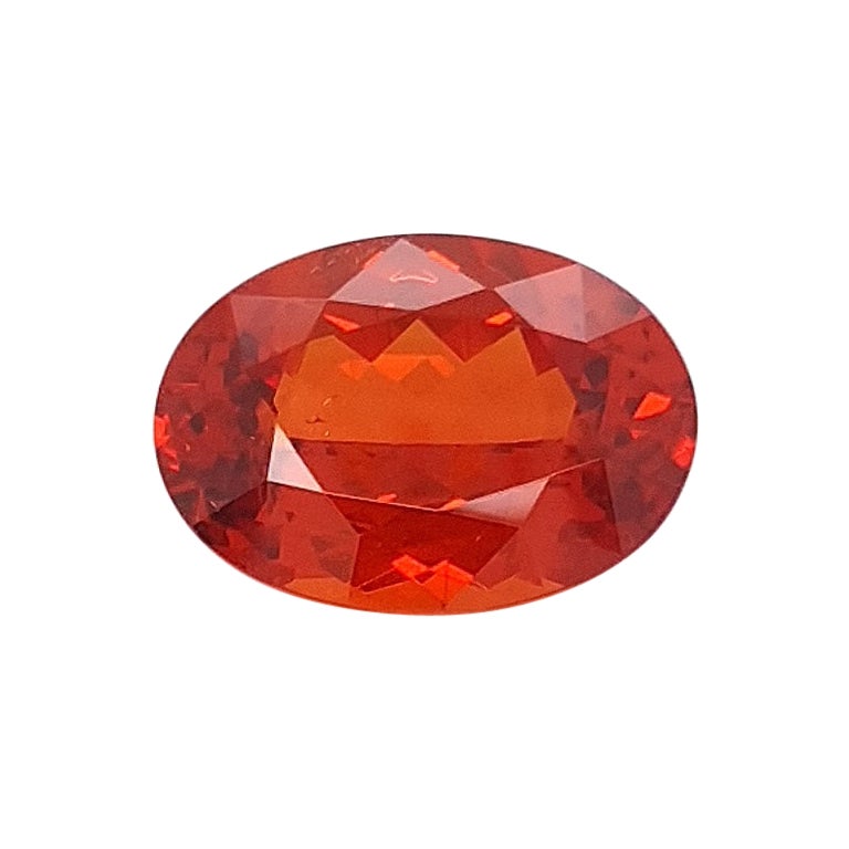 grenat spessartine orange, pierre précieuse à facettes, 15,95 carats, pierre précieuse en vrac, naturelle