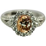 Fancy Color Diamond Gold Ring