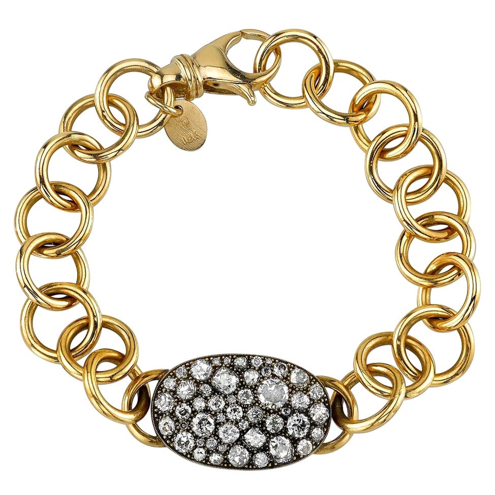 LUCKY STAR 1 DIAMOND GOLD BRACELET