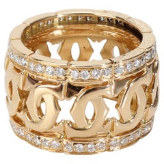 Cartier Entrelaces C de Cartier in 18K Yellow Gold 0.65 Ctw