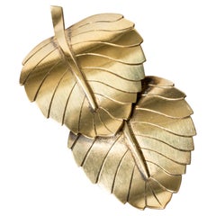 Gilded Silver Brooch by Sigurd Persson, Sweden, 1948