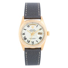Rolex President Day-Date Men's 18k Gold Watch 18038