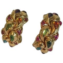 Chopard Tourmaline Gold Earrings