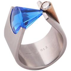 Mucha Bunz Diamond Platinum Ring