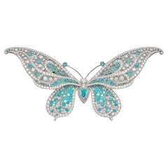 Tiffany & Co. Tourmaline and Diamond 'Butterfly' Pendant-Brooch