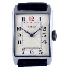 Rolex Art Deco Silber-Armbanduhr, 1925