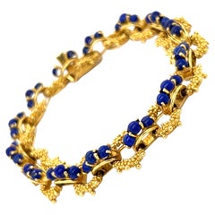 Tiffany & Co. Lapis Bead Bracelet