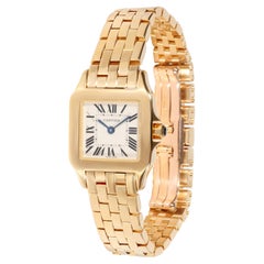 Cartier Santos Demoiselle W25063X9 Women's Watch in  Yellow Gold