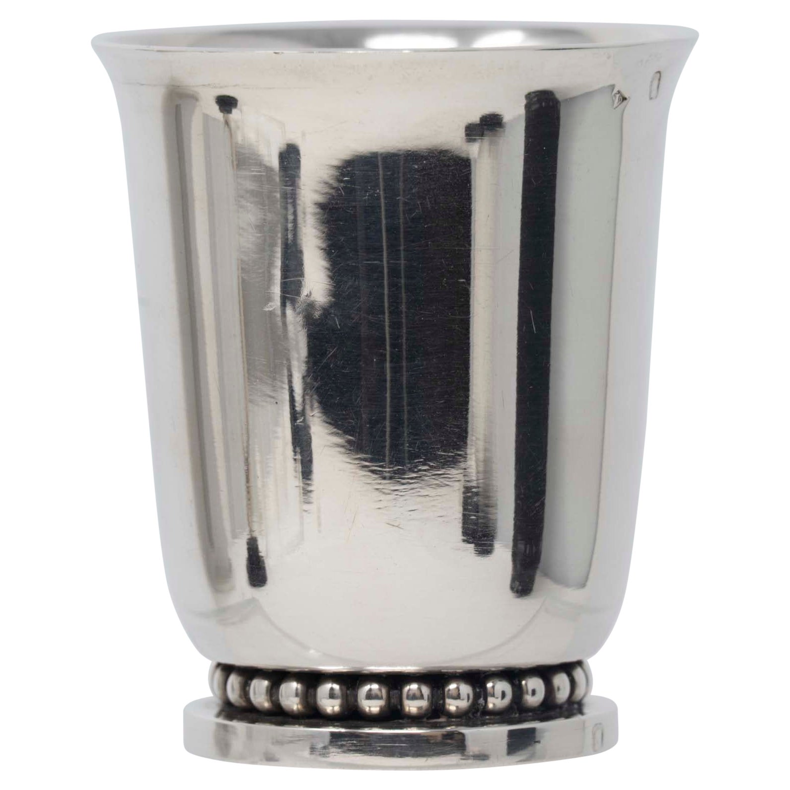 Jean Despres Sterling Silver Beaker