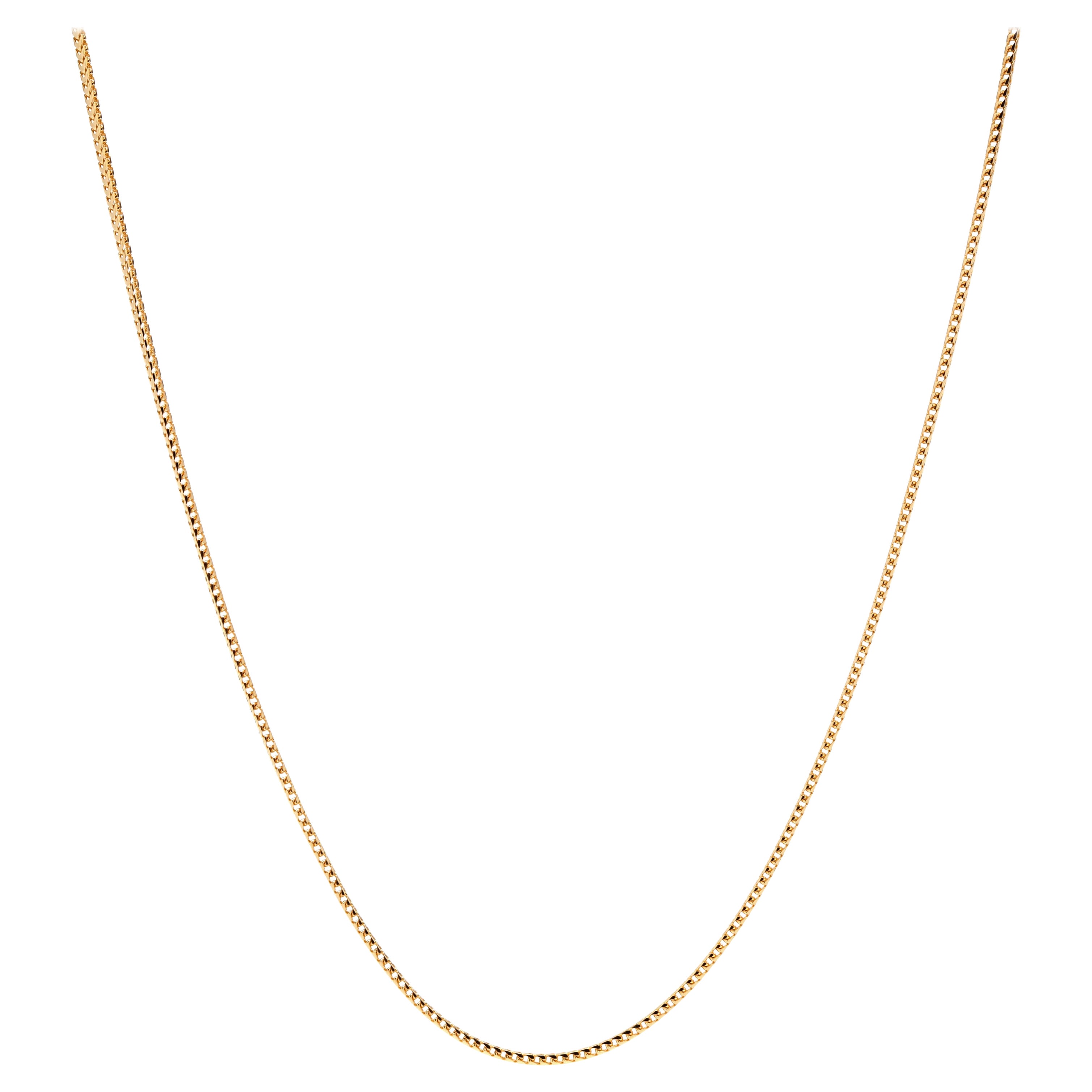 16 inch- Italian 14 Karat Yellow Gold 