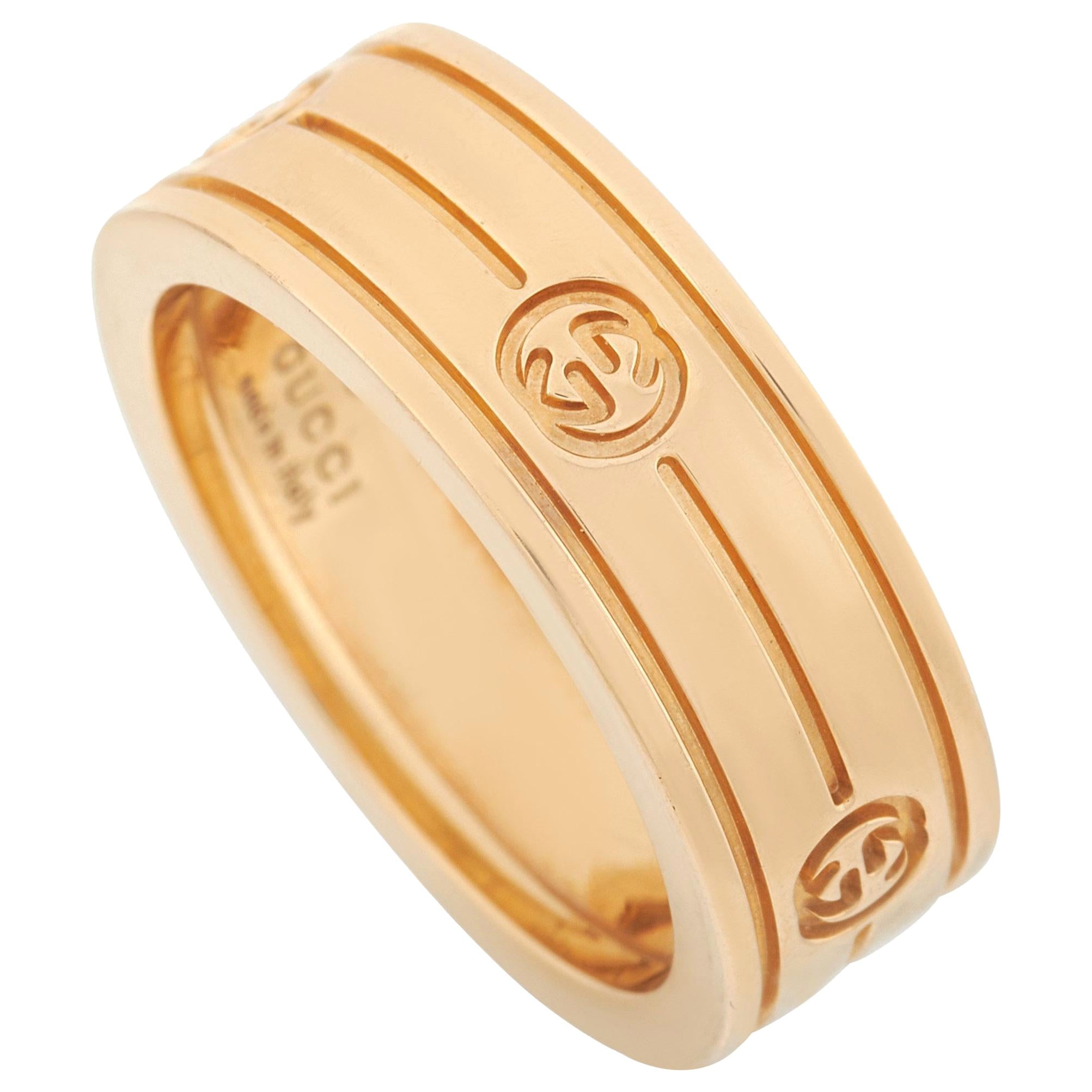 Gucci Yellow Gold Rings - 25 For Sale on 1stDibs