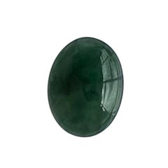 3.28ct IGI Certified Jadeite Jade ‘A’ Grade Blue Green Oval Cabochon Blister Gem