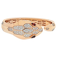 Orologio Bvlgari Serpenti Misteriosi Secret in oro rosa 18 carati