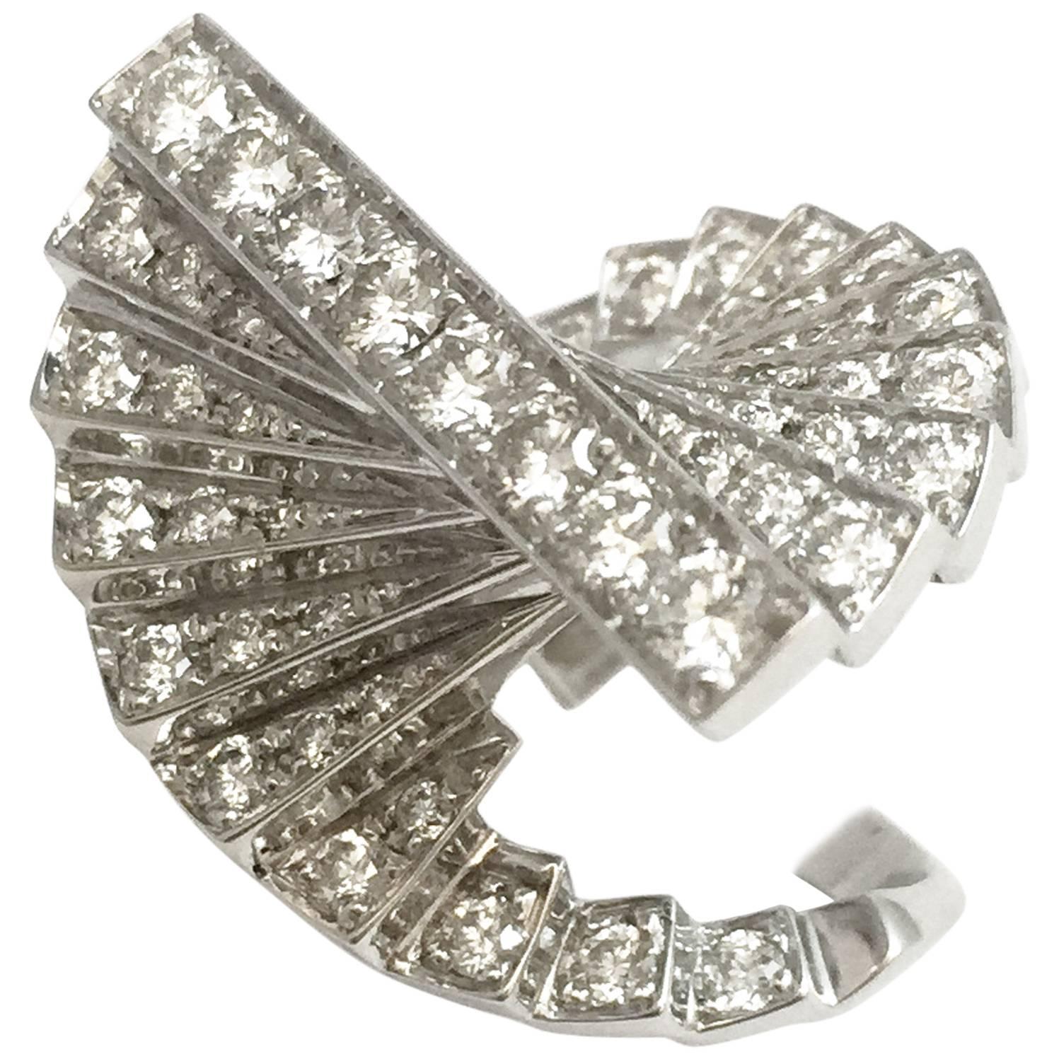 Alain Roure Diamant-Goldring "Stufen"