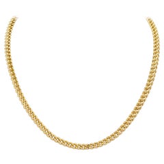 Heavy, 18 Karat Yellow Gold 'Fancy Link' Chain