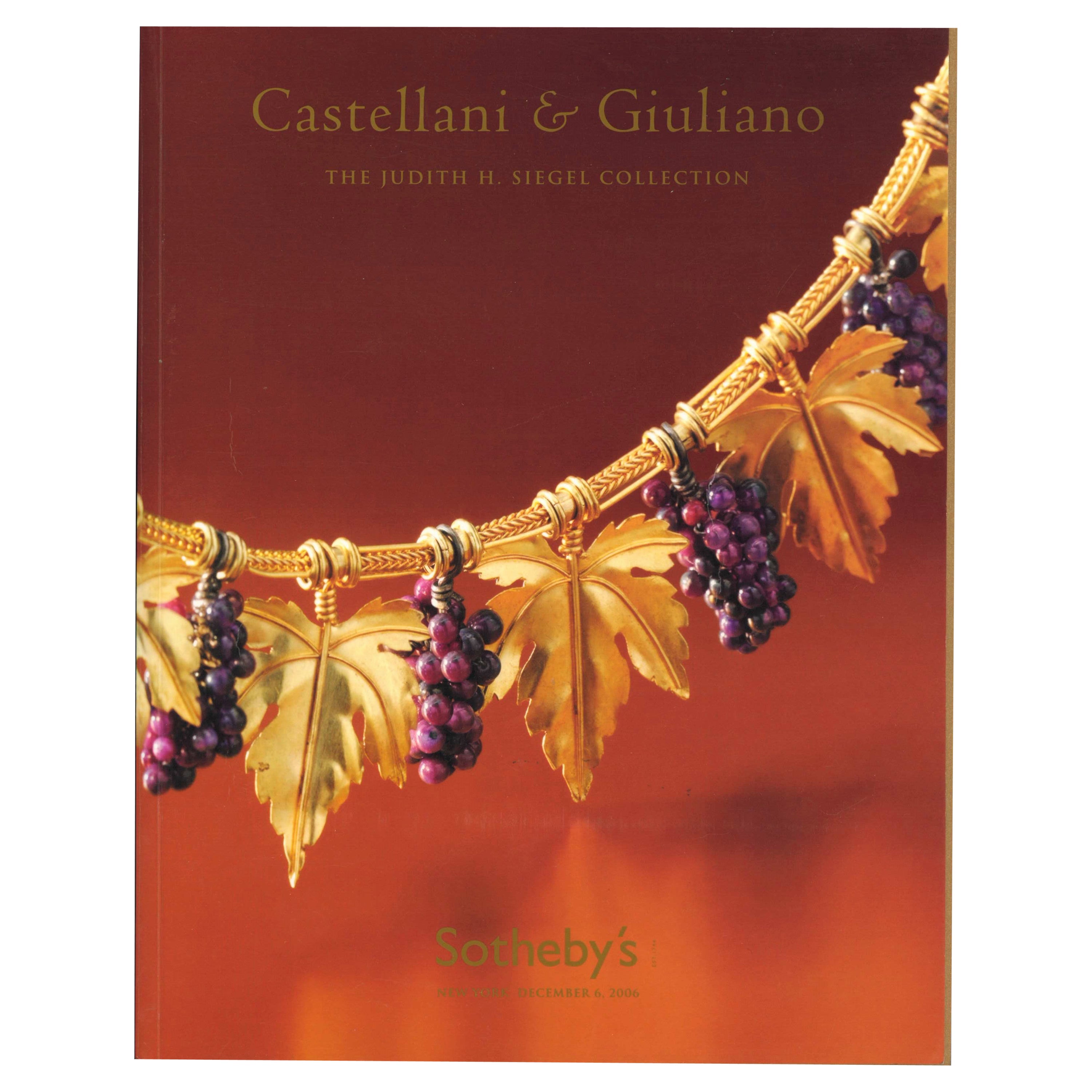 Castellani & Giuliano, The Judith H. Siegel Collection (Book)