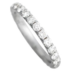 LB Exclusive 18K White Gold 1.70 ct Diamond Eternity Band Ring