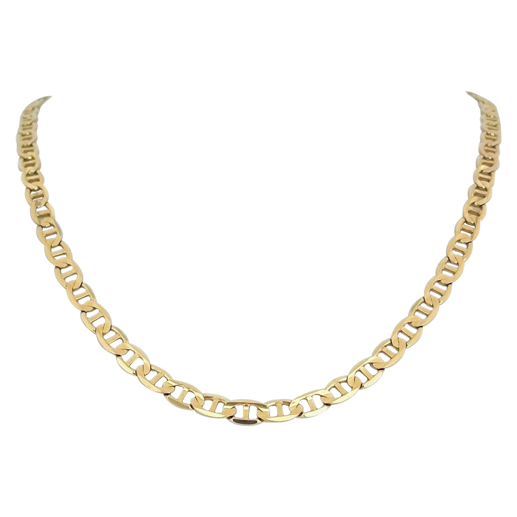 14 Karat Yellow Gold Gucci Link Chain 