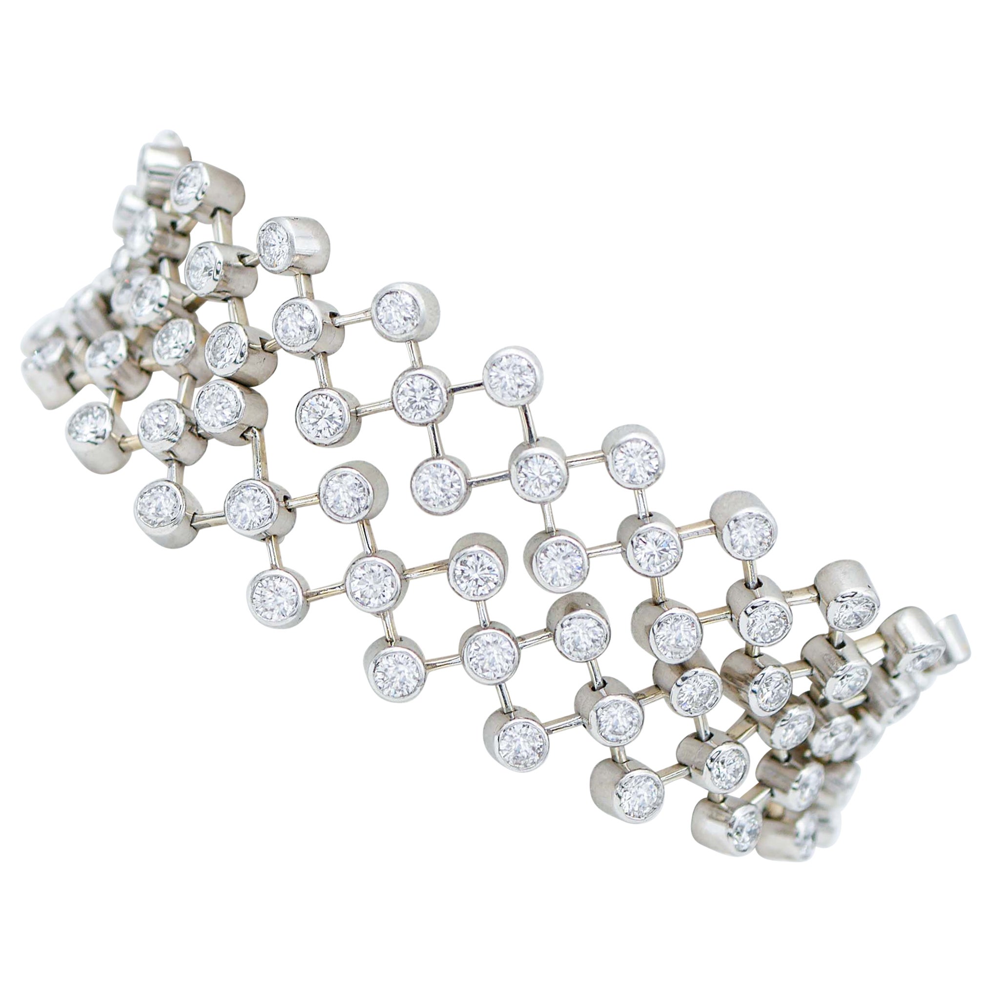 Diamonds, Platinum Bracelets / Necklace.