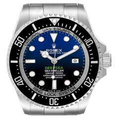 Rolex Seadweller Deepsea 44 Cameron D-Blue Dial Mens Watch 126660 Box Card