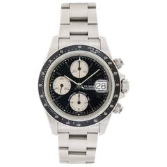 Tudor Stainless Steel Prince Date Chrono Time Automatic Wristwatch Ref 79260