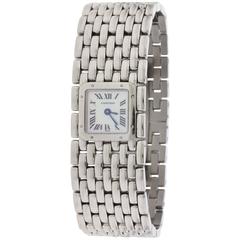 Cartier Stainless Steel Panthere Ruban Quartz Wristwatch Ref 2420