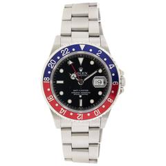 Rolex Stainless Steel GMT-Master "Pepsi" Automatic Wristwatch Ref 16700 