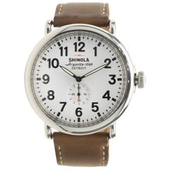 Used Shinola Stainless Steel Runwell 47