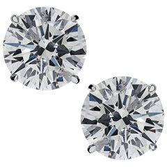 Vivid Diamonds 1.93 Carat Diamond Earrings