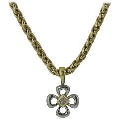 Diamond Cross Necklace 