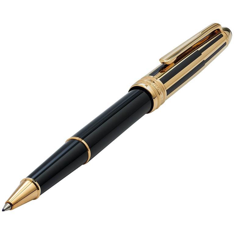 Mont Blanc Classique Rollerball Pen at 1stDibs mont blanc ballpoint pen