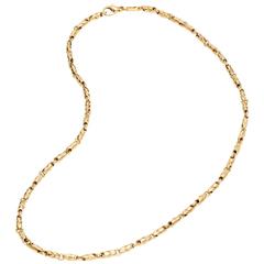 Bvlgari Paso Doppio Collection Gold Chain Necklace