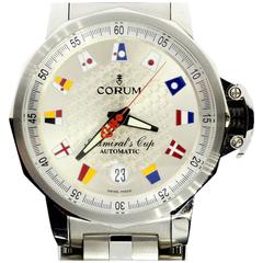 Corum Stainless Steel Admiral's Cup Trophy Automatic Wristwatch Ref 082.830.20
