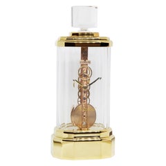 Limited Baccarat x Corum Skeletonized Bridge Perfume Bottle Timepiece Clock