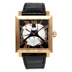 Pierre Kunz Spirit of Challenge 18 Karat Gold Triple Retrograde XL Wristwatch