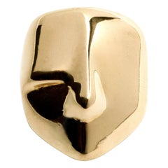 Brenna Colvin, Faces Collection, « Renee », argent sterling plaqué or