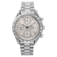 Omega Speedmaster Steel Chronograph Silver Dial Automatic Mens Watch 3521.80.00